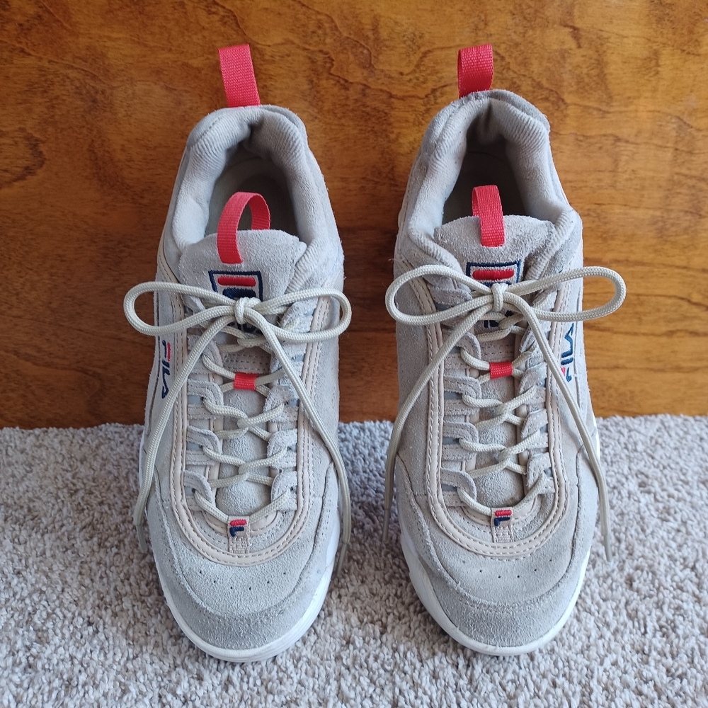 Fila K Gray Sneakers - Picture 2 of 9